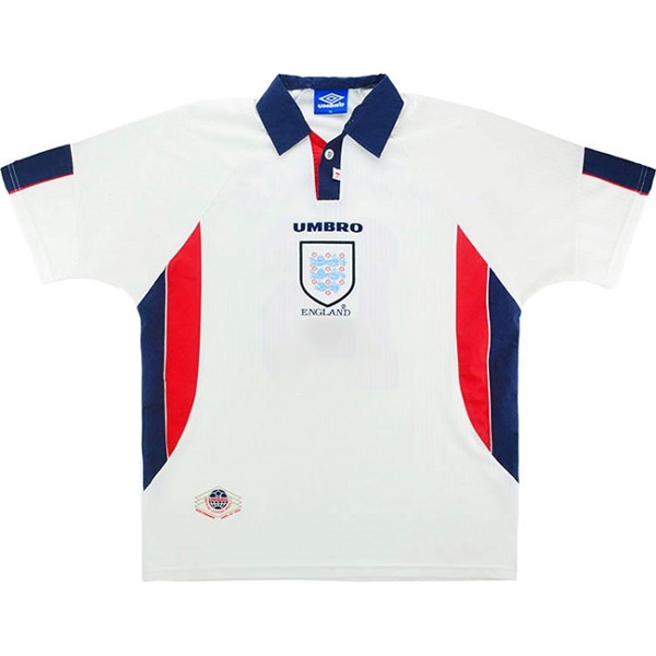 Tailandia Camiseta Inglaterra 1ª Kit Retro 1998 Blanco
